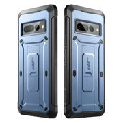 Google Pixel 7 Pro Unicorn Beetle PRO Rugged Holster Case(open box)-Metallic Blue