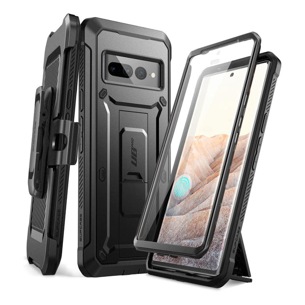 Google Pixel 7 Pro Unicorn Beetle PRO Rugged Holster Case(open box)-Black