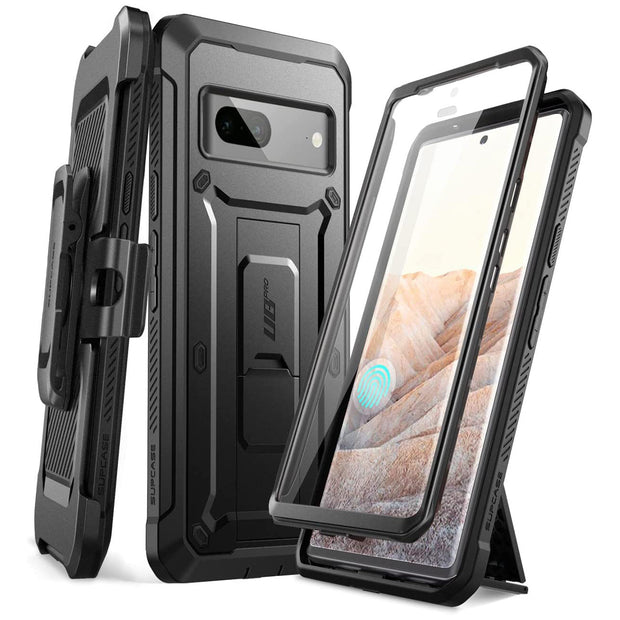 Google Pixel 7 Unicorn Beetle PRO Rugged Holster Case(open box)-Black