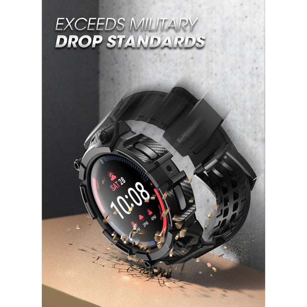 Galaxy Watch5 Pro 45mm Unicorn Beetle PRO Wristband Case(Open-Box)-Black