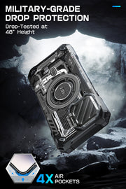 iPhone 15 Pro Max 6.7 inch Unicorn Beetle MAG XT MagSafe Case- Black Circuit