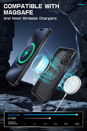 iPhone 15 Pro Max 6.7 inch Unicorn Beetle MAG XT MagSafe Case- Blue Camo