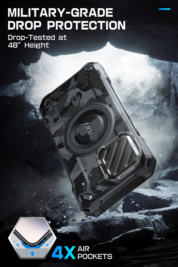 iPhone 15 Pro Max 6.7 inch Unicorn Beetle MAG XT MagSafe Case- Blue Camo