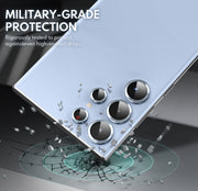 Tempered Glass Camera Lens Protector  for Galaxy S23 Ultra-Blue