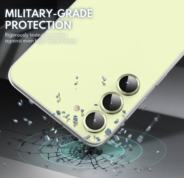 Tempered Glass Camera Lens Protector for Galaxy S23/S23 Plus-Mint Green