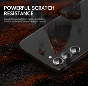 Tempered Glass Camera Lens Protector for Galaxy S23/S23 Plus-Graphite