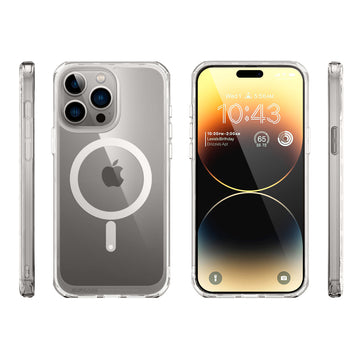 iPhone 15 Pro Max 6.7 inch Unicorn Beetle MAG Slim Clear MagSafe Case-Clear iPhone 15 Pro Max 6.7 inch Unicorn Beetle MAG Slim Clear MagSafe Case-Clear