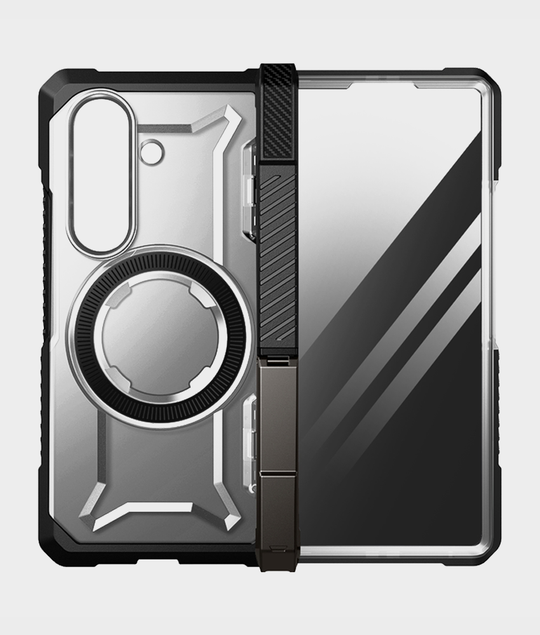 UB GRIP Series Galaxy Z Fold7 MagSafe Case with Privacy Screen Protector - Dark