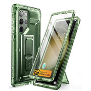 Galaxy S23 Ultra Unicorn Beetle PRO Screen Protector Case(open box)-Green Fog