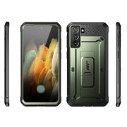 Galaxy S21 FE Unicorn Beetle PRO Rugged Case-Dark Green