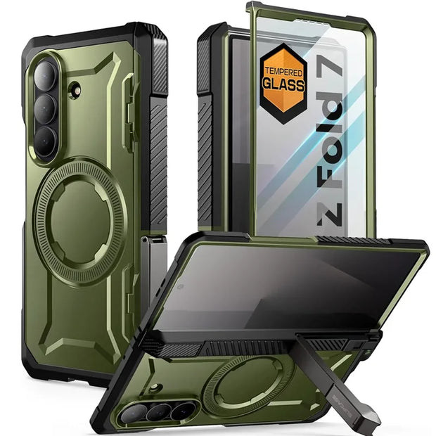 Galaxy Z Fold7 UB Grip MagSafe Case - Dark Green