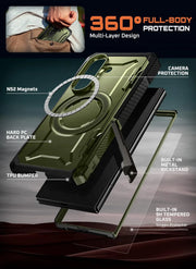Galaxy Z Fold7 UB Grip MagSafe Case - Dark Green