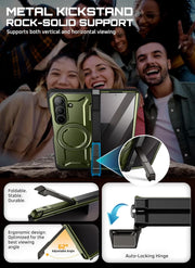 Galaxy Z Fold7 UB Grip MagSafe Case - Dark Green