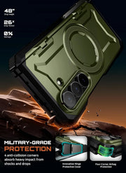 Galaxy Z Fold7 UB Grip MagSafe Case - Dark Green