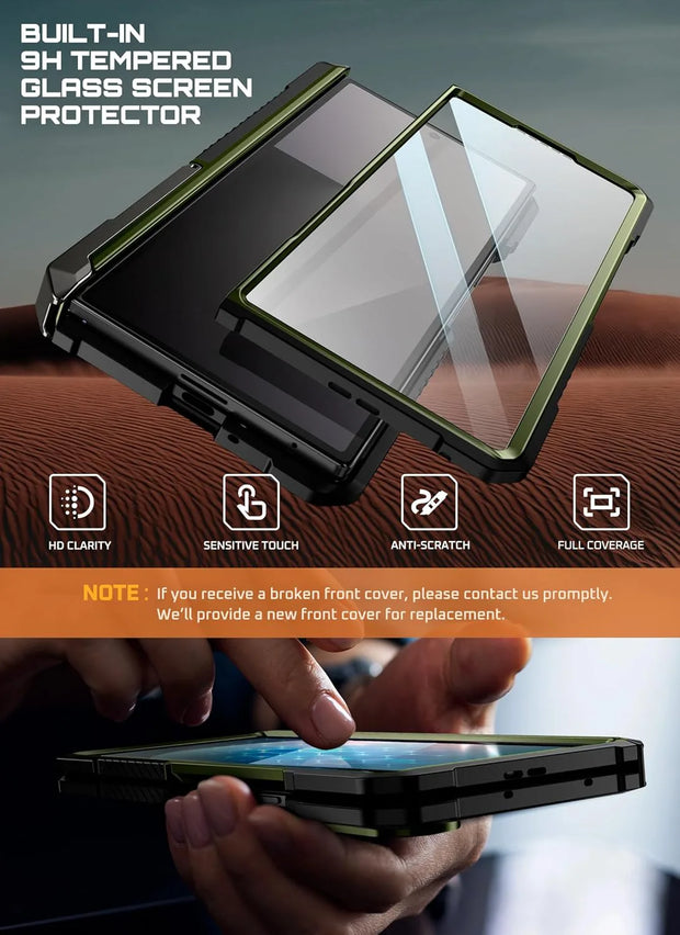 Galaxy Z Fold7 UB Grip MagSafe Case - Dark Green