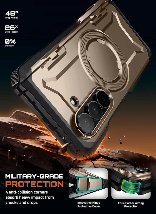 Galaxy Z Fold7 UB Grip MagSafe Case - Desert