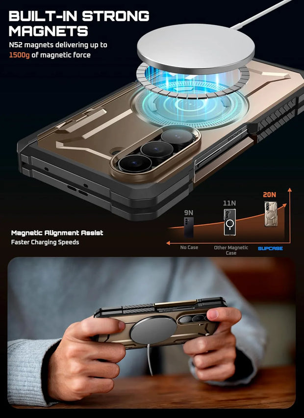 Galaxy Z Fold7 UB Grip MagSafe Case - Desert