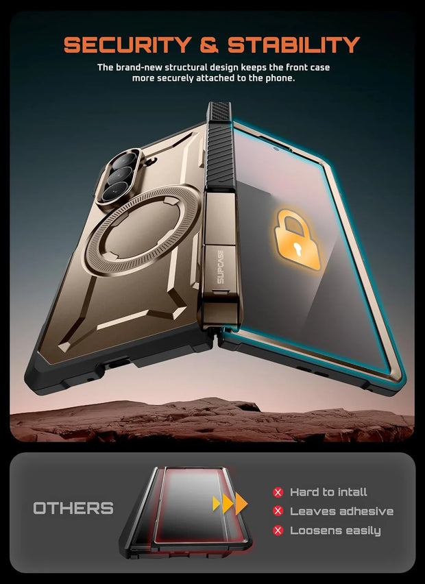 Galaxy Z Fold7 UB Grip MagSafe Case - Desert