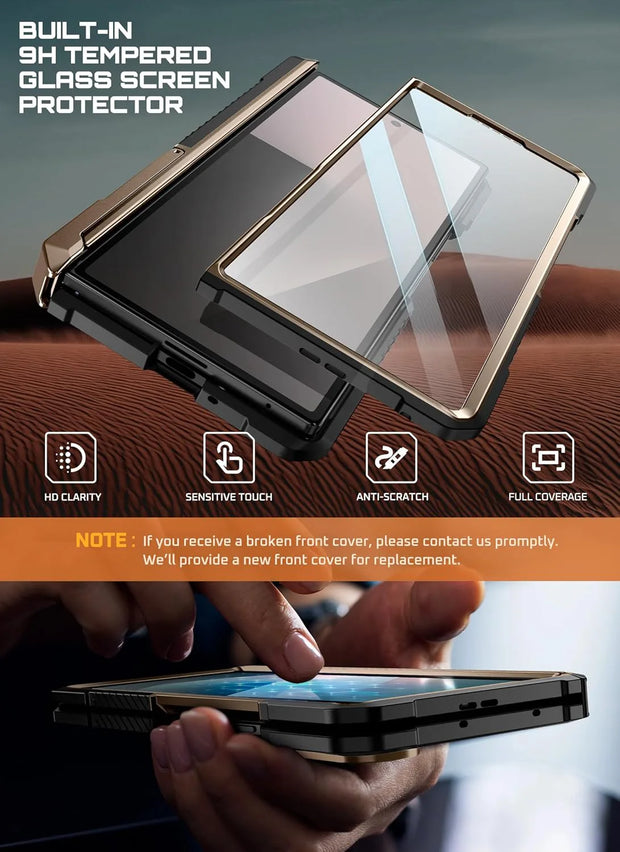 Galaxy Z Fold7 UB Grip MagSafe Case - Desert