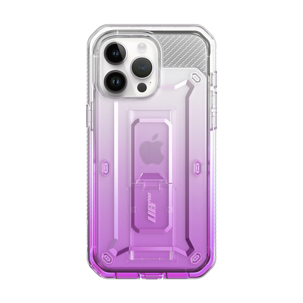iPhone 15 Pro Max 6.7 inch Unicorn Beetle PRO Rugged Case-Gradient Purple