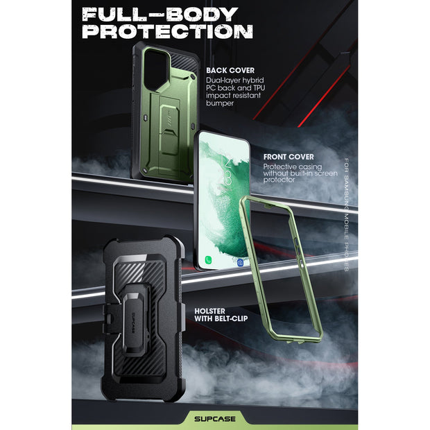 Galaxy S23 Ultra Unicorn Beetle PRO Screen Protector Case(Open-Box) -Dark Green