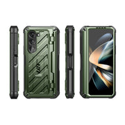 Galaxy Z Fold5 Unicorn Beetle PRO Rugged Case with S-Pen Holder-Dark Green