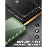 iPhone 13 Pro Max 6.7 inch Unicorn Beetle Style Slim Clear Case(open box)-Green