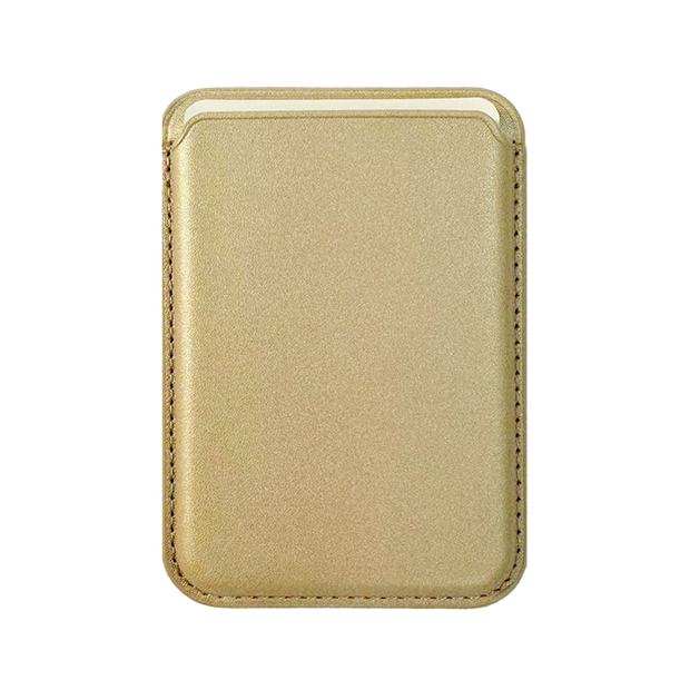 Leather MagSafe Wallet - Gold | SUPCASE