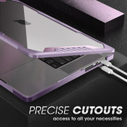 MacBook Pro 16 inch (2021/2023) Unicorn Beetle Case Cover(open box)-Purple