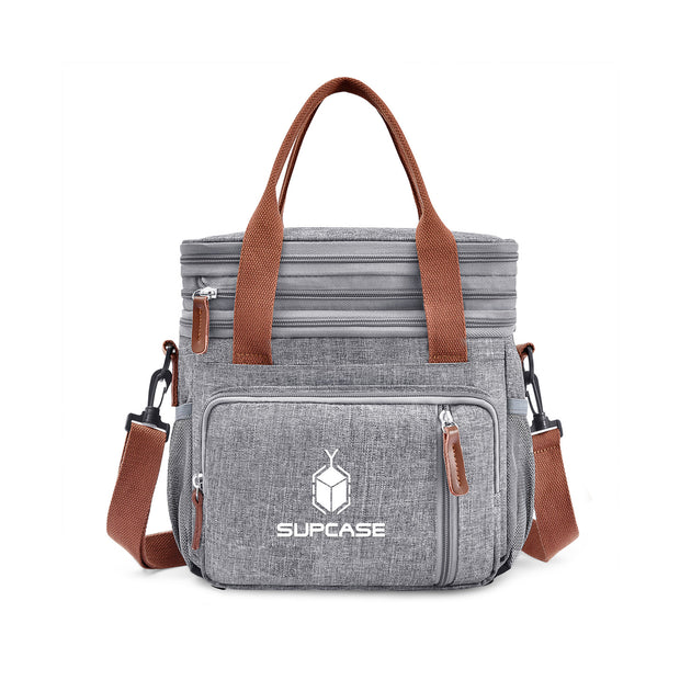 Official Limited Edition SUPCASE Insulated Lunch Bag - Gray