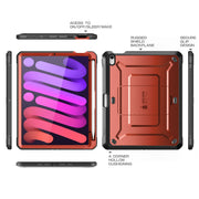 iPad mini 6 Unicorn Beetle PRO Shockproof Rugged Case(open box)-Metallic Red