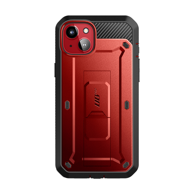 iPhone 15 6.1 inch Unicorn Beetle PRO Rugged Case-Metallic Red