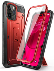 iPhone 14 Pro Max 6.7 inch Unicorn Beetle PRO Rugged Case(open box)-Metallic Red