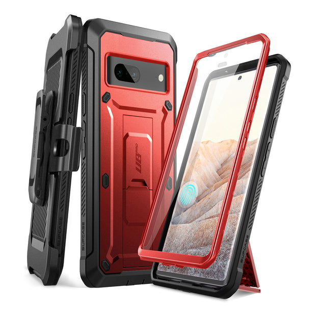 Google Pixel 7 Unicorn Beetle PRO Rugged Holster Case(open box)-Metallic Red