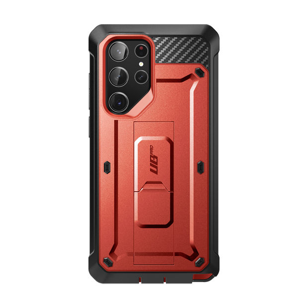 Galaxy S23 Ultra Unicorn Beetle PRO Rugged Case(open box)-Metallic Red