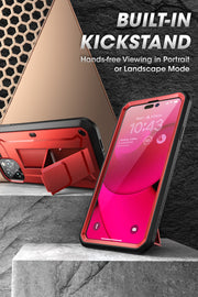 iPhone 14 Pro Max 6.7 inch Unicorn Beetle PRO Rugged Case(open box)-Metallic Red