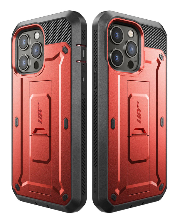 iPhone 14 Pro Max 6.7 inch Unicorn Beetle PRO Rugged Case(open box)-Metallic Red