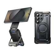 Bundle Sale - MagFlip Wallt with iPhone/Samsung Compatible & Galaxy S25 Ultra UB GRIP Series Black Phone Case