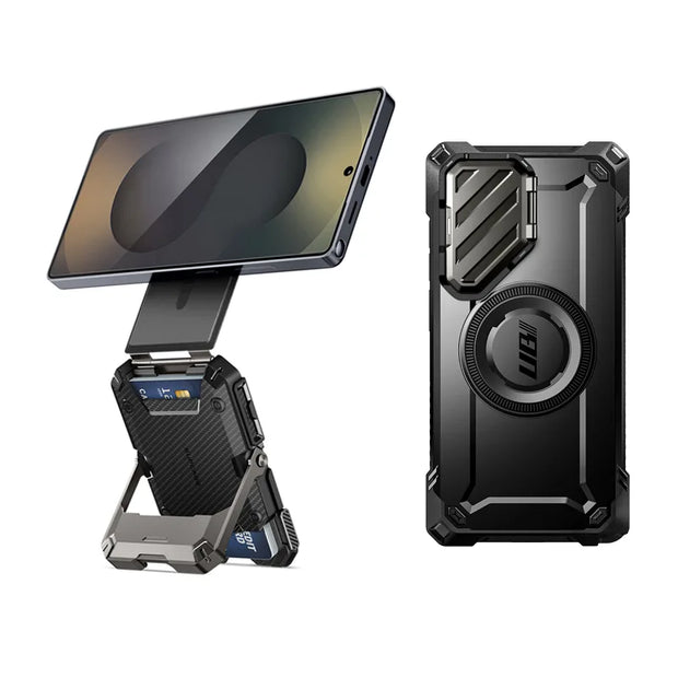 Bundle Sale - MagFlip Wallt with iPhone/Samsung Compatible & Galaxy S25 Ultra UB Mag XT Series Phone Case