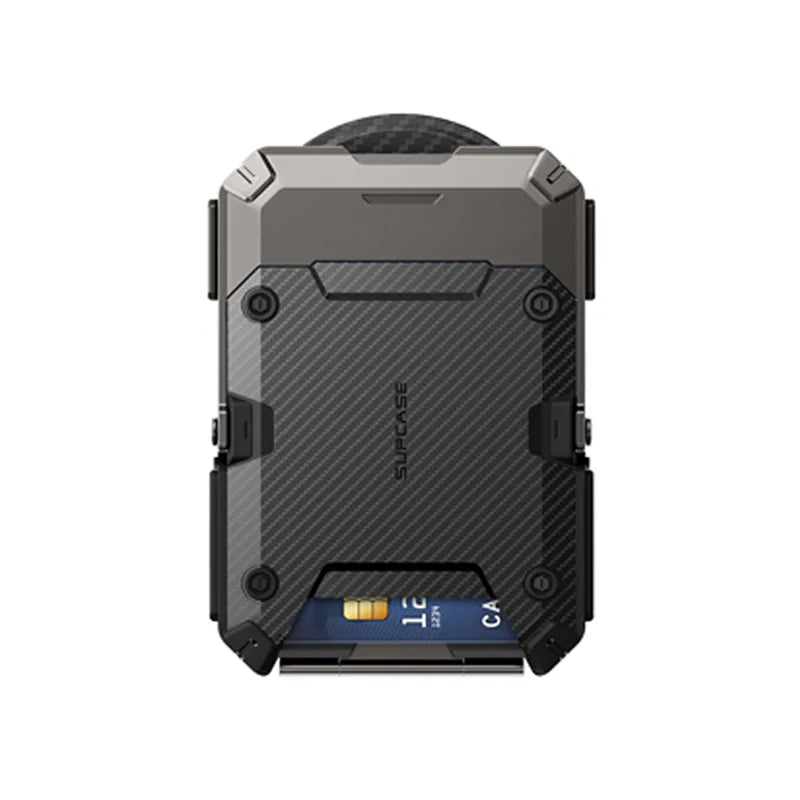 MagFlip Magnetic Wallet with iPhone/Samsung Compatible - Carbon
