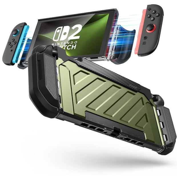 Nintendo Switch 2 Unicorn Beetle PRO Gaming Case-Dark Green