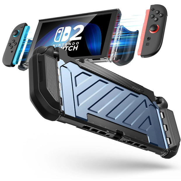 Nintendo Switch 2 Unicorn Beetle PRO Gaming Case-Metallic Blue