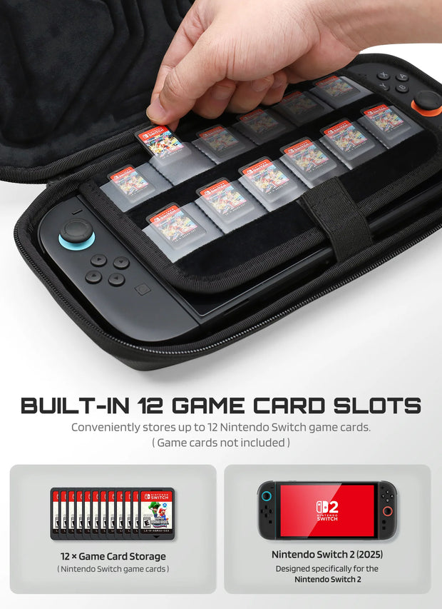 SUPCASE Mini Travel Carrying Case - Black