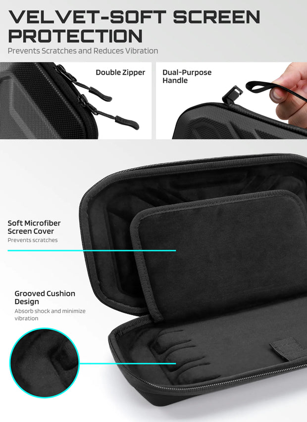 SUPCASE Mini Travel Carrying Case - Black