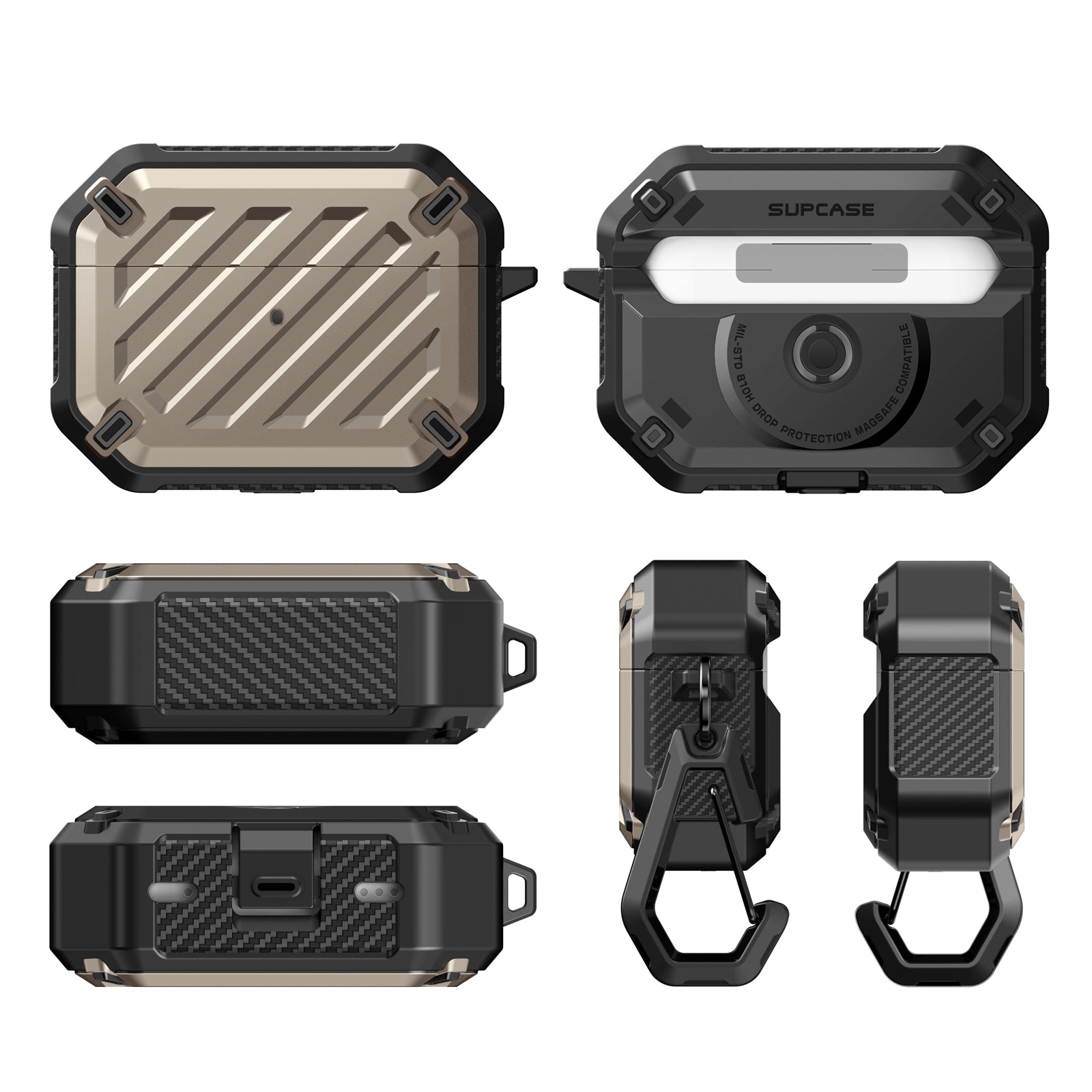 SUPCASE | Apple AirPods Pro 1 & 2 | Unicorn Beetle Pro