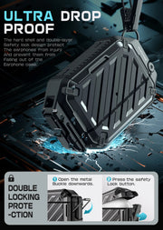 UB PRO Series Apple AirPods Pro 3 (2025) Unicorn Beetle Pro Rugged Case-Black