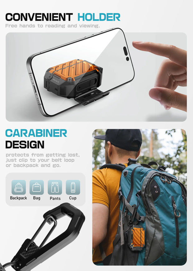 UB PRO Series Apple AirPods Pro 3 (2025) Unicorn Beetle Pro Rugged Case - Coral