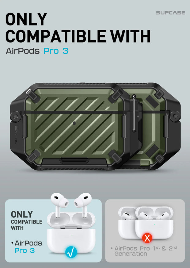 Bundle Sale - iPhone 17 Pro Max UB GRIP PRO Series & Airpods Pro 3 UB Pro Protective Case