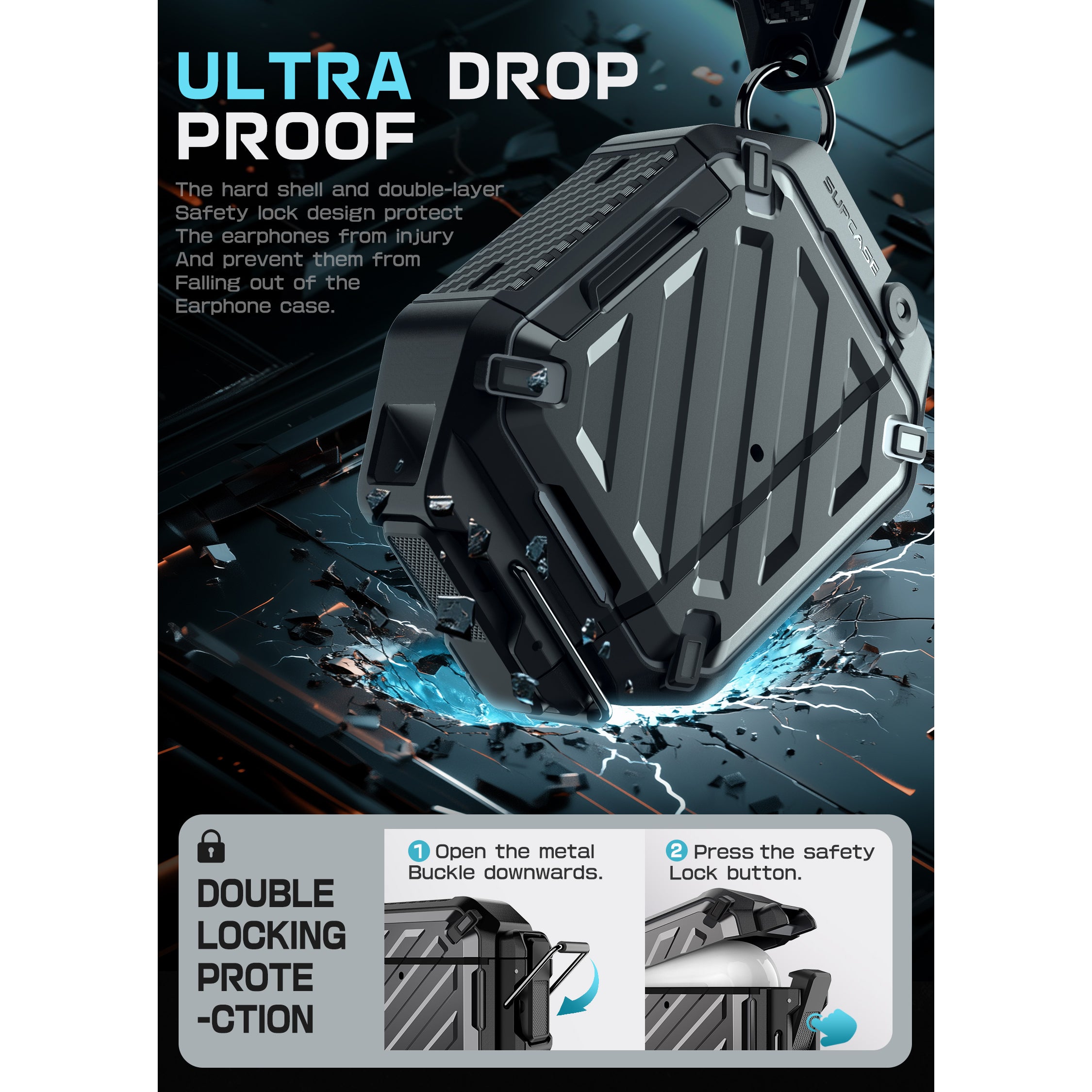 SUPCASE | AirPods 4 | Unicorn Beetle PRO