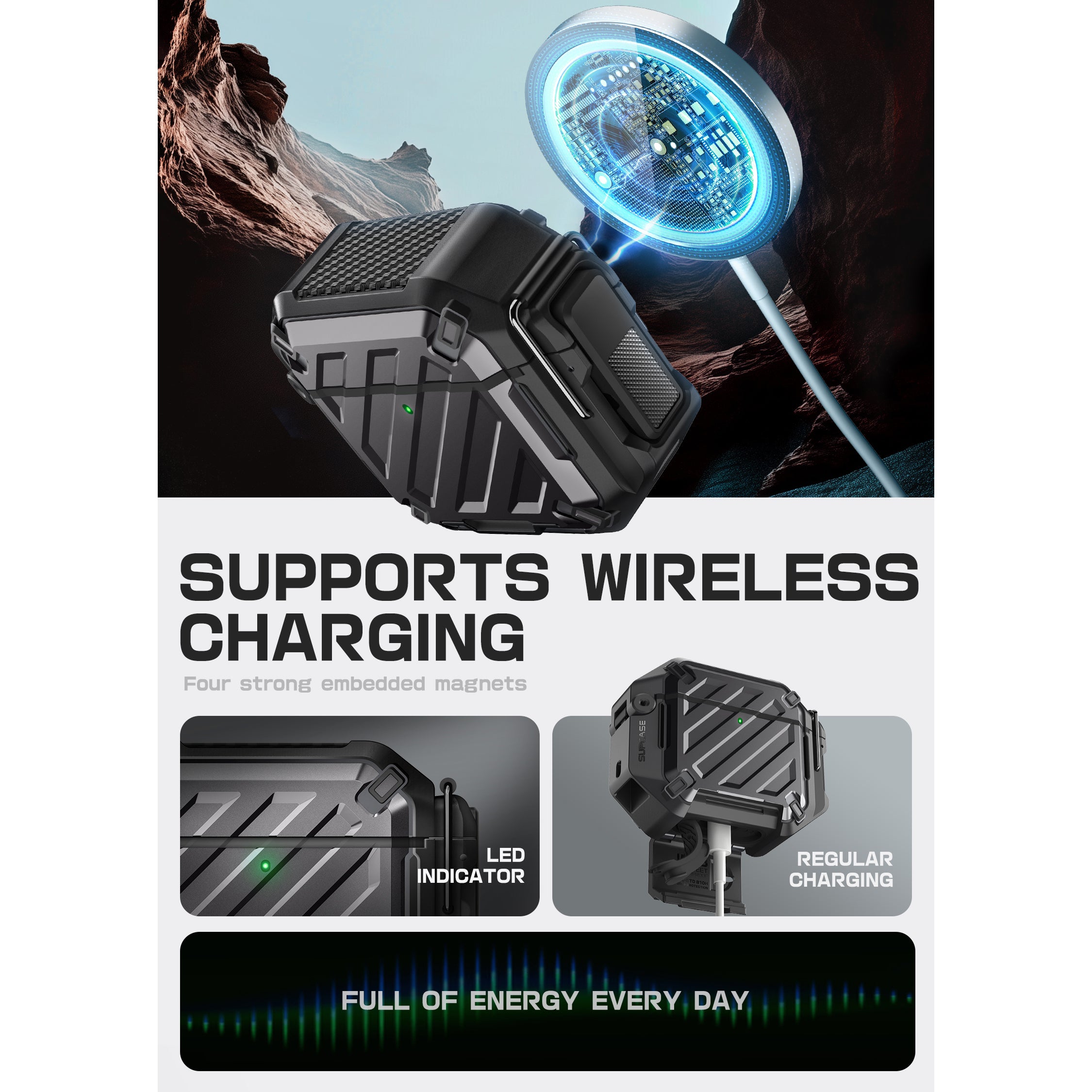 SUPCASE | AirPods 4 | Unicorn Beetle PRO